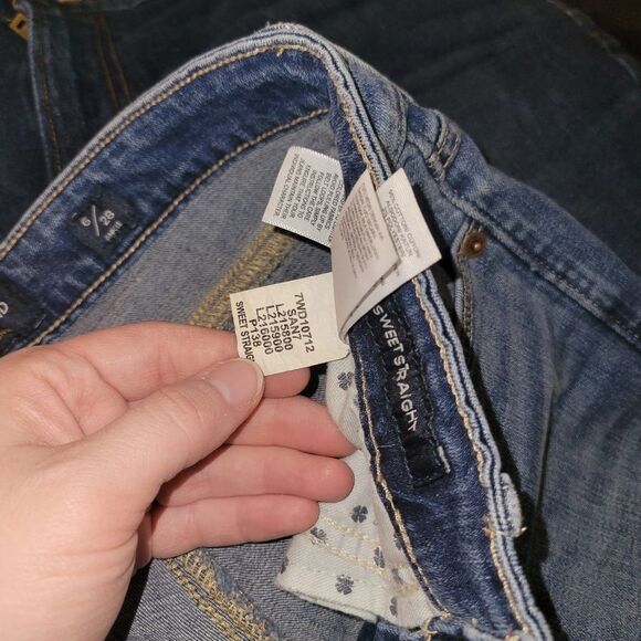 Lucky Brand Sweet Straight Ankle Jeans 6 28 - Picture 3 of 8
